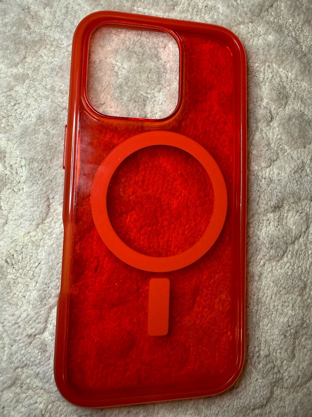 iPhone 16 Pro Red MagSafe-Compatible Phone Case - Slim Protective Cover